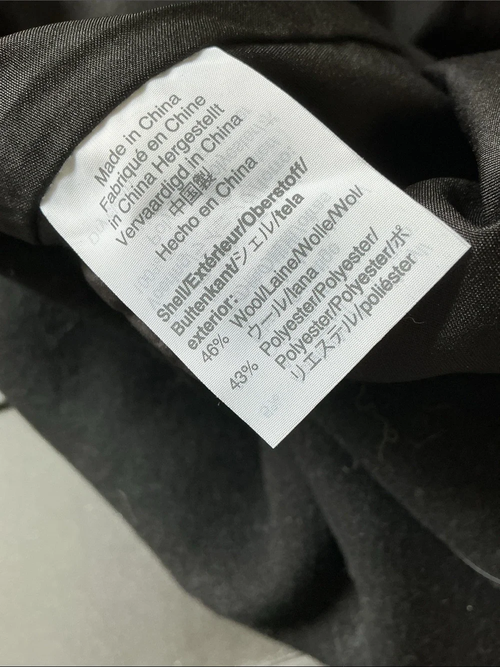 J. Crew Black Wool Pencil Skirt